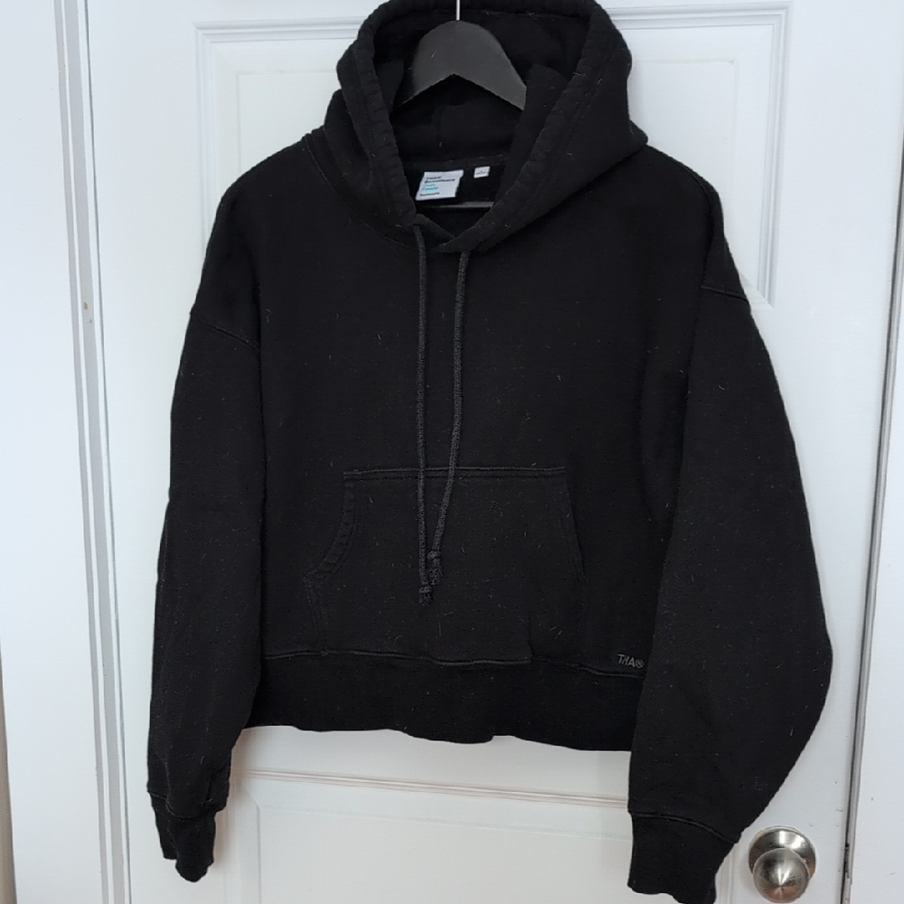 TNA Crop Black Hoodie